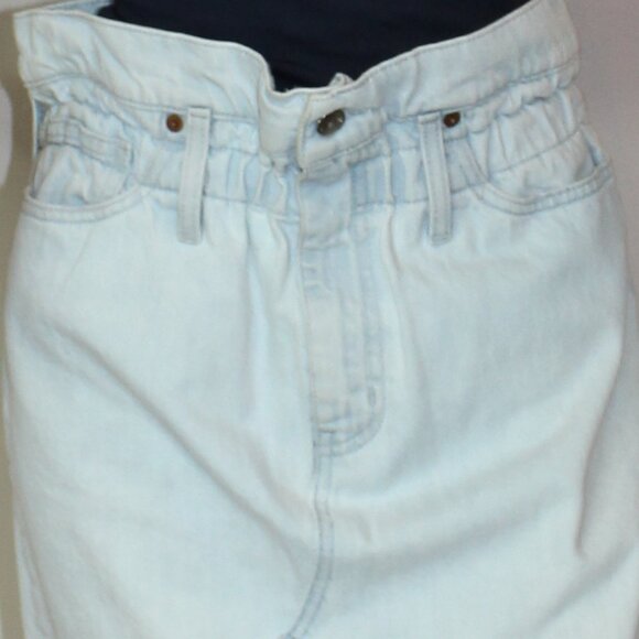 Iro jeans Aven SS18 Cotton   denim skirt woman's  made in Italy size 30 - Picture 8 of 8